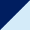 PILLAR CANDLE, DARK BLUE/LIGHT BLUE