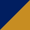 PLAID, DARK BLUE/OCHRE