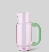 PITCHER, ROSE/MILKY JADE