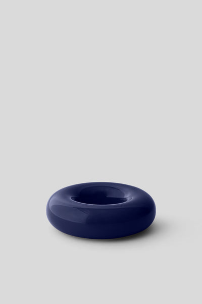 BOB CANDLE HOLDER, MEDIUM, DARK BLUE