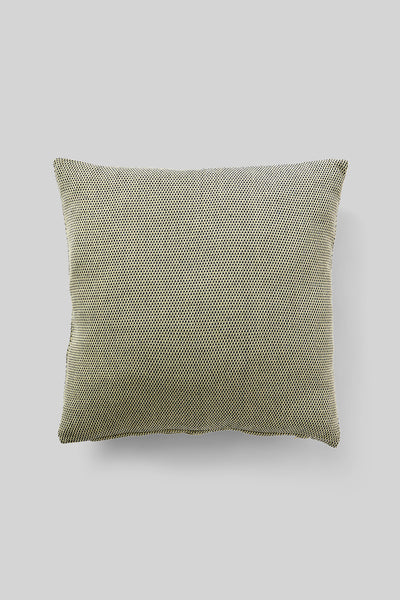 PILLOW COVER, YELLOW/DARK BLUE