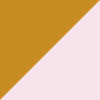 CANDLES,OCHRE/ROSE