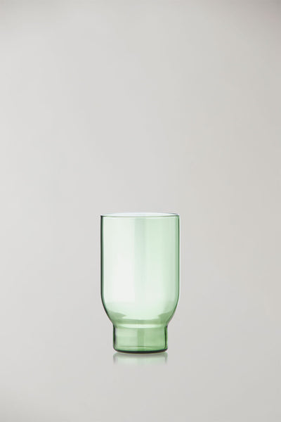 GLASSWARE, WATER GLASS, TALL, 2, PCS, GREEN