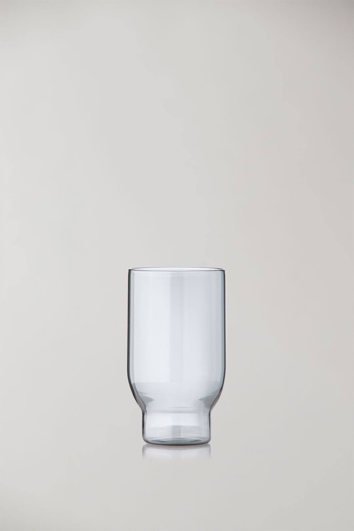 GLASSWARE, WATER GLASS, TALL, 2 PCS, SMOKE