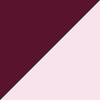 PILLOW COVER, BORDEAUX/ROSE