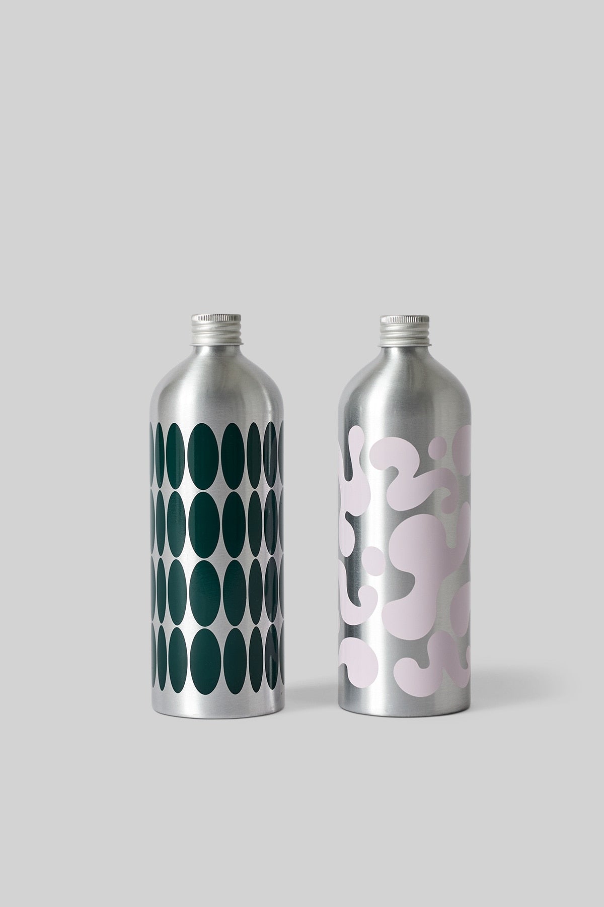 BOTTLE, SMALL, 2 PCS, DARK GREEN/ROSE