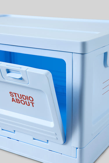 BOX, MEDIUM, LIGHT BLUE