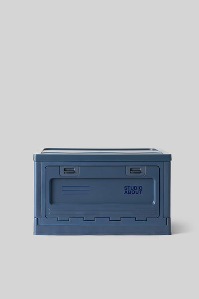 BOX, LARGE, DARK BLUE