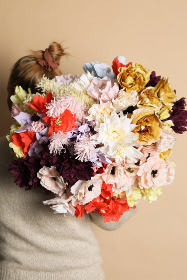 PAPER FLOWER, AFRICAN LILY, ROSE