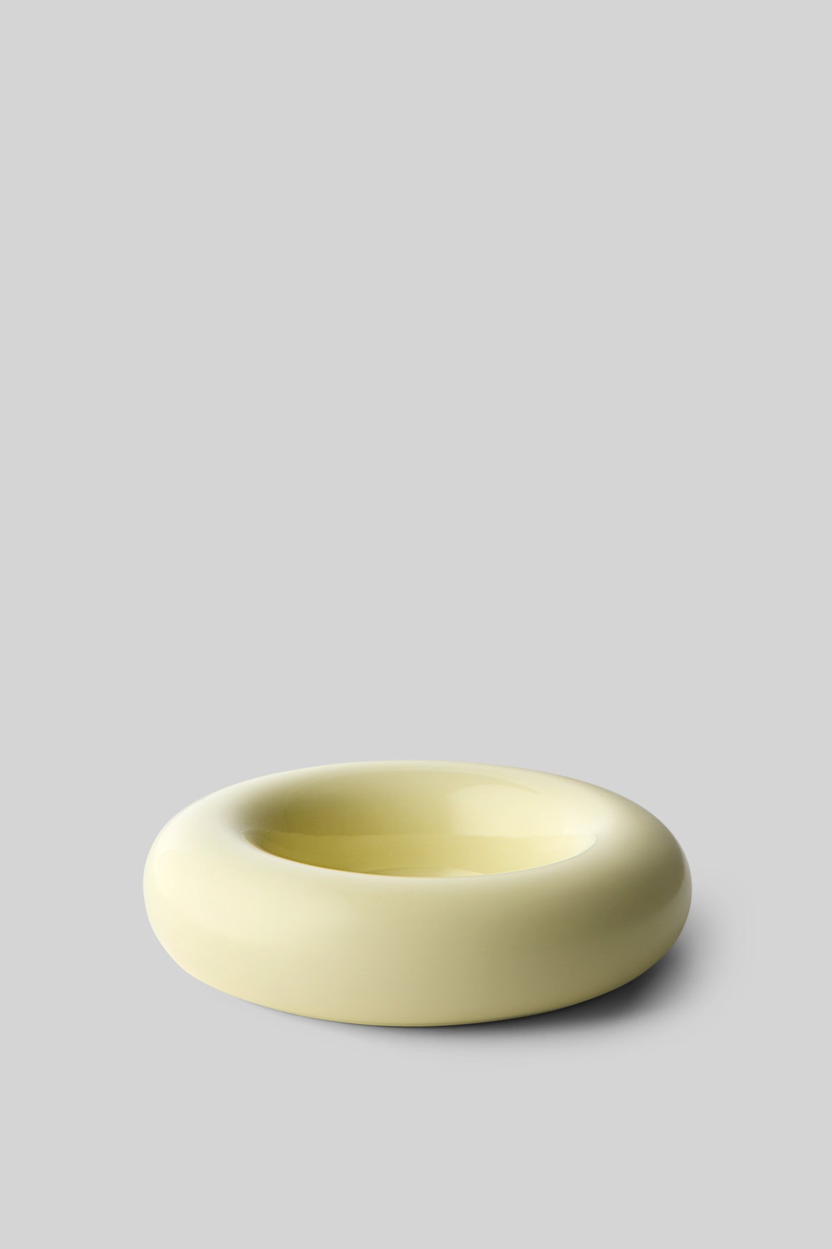 BOB CANDLE HOLDER, LARGE, YELLOW