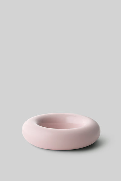 BOB CANDLE HOLDER, LARGE, ROSE