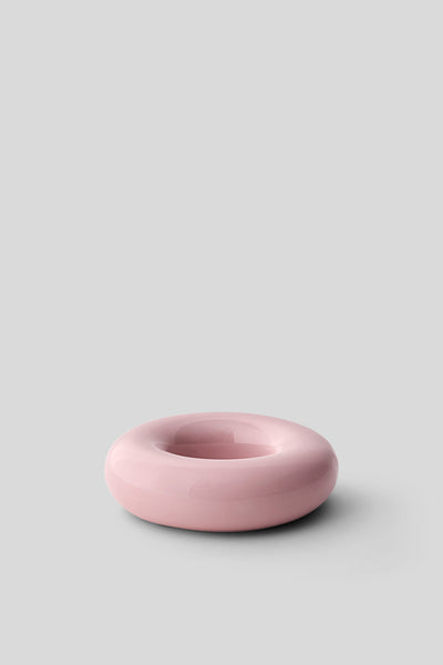 BOB CANDLE HOLDER, MEDIUM, ROSE