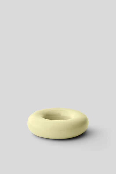 BOB CANDLE HOLDER, MEDIUM, YELLOW