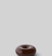 BOB CANDLE HOLDER, SMALL, BROWN