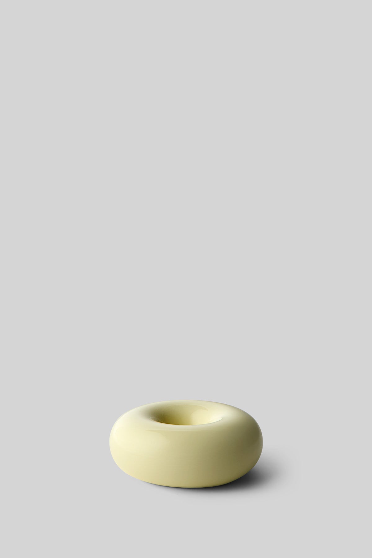 BOB CANDLE HOLDER, SMALL, YELLOW
