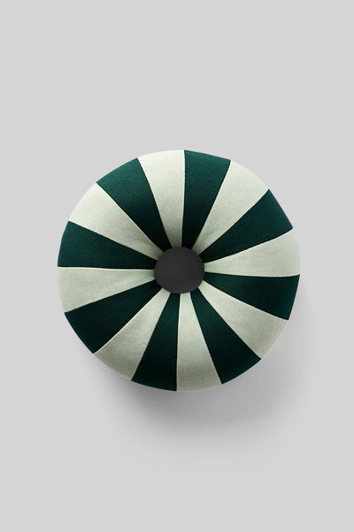 FLOAT PILLOW, MINT/DARK GREEN
