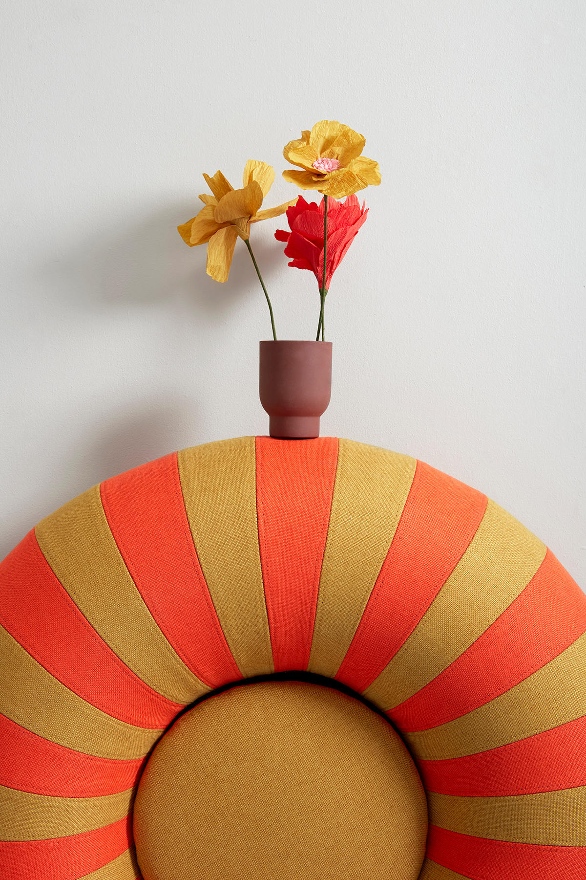 PAPER FLOWER, WINDFLOWER, OCHRE