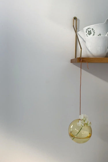 HANGING FLOWER BUBBLE, MEDIUM, YELLOW