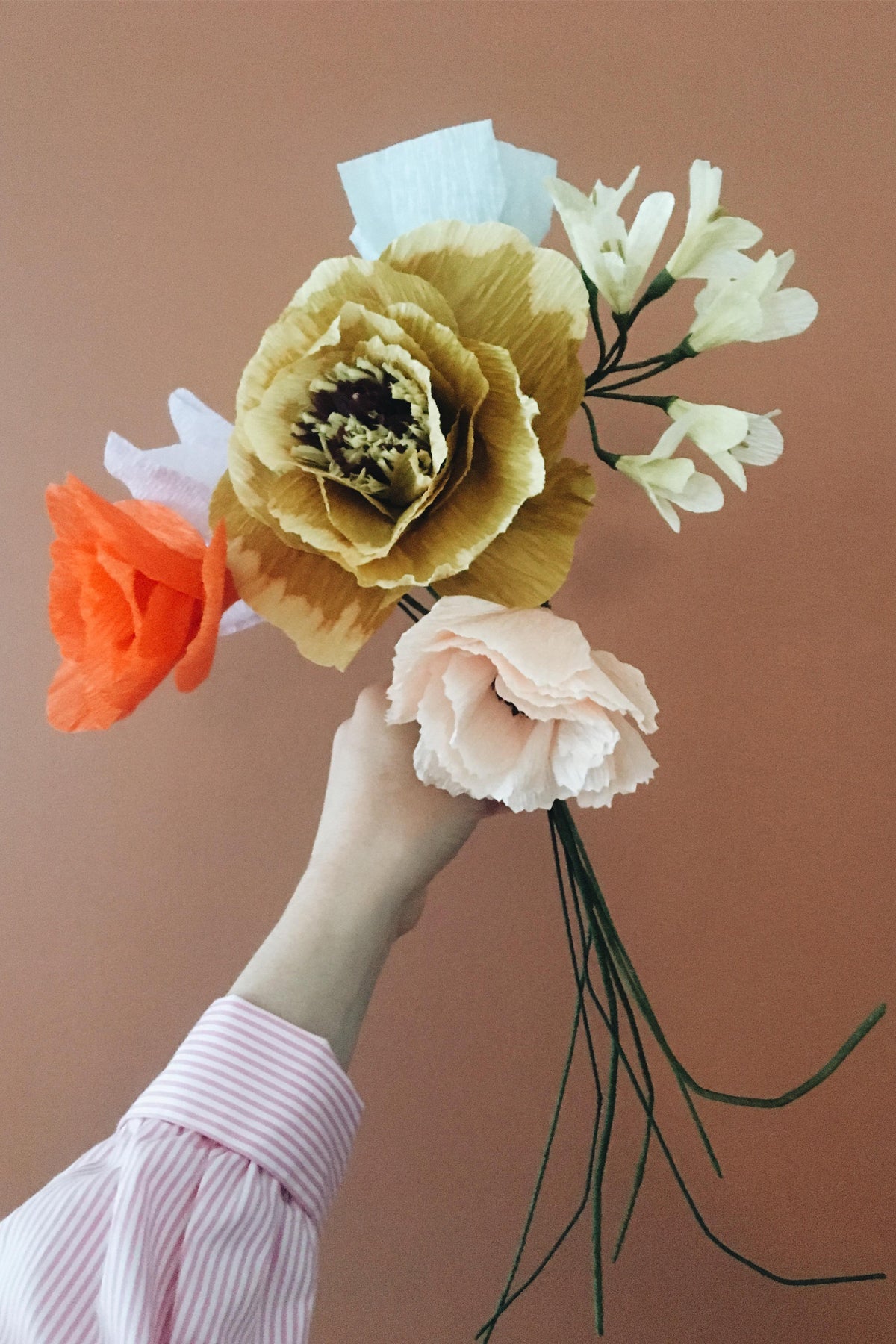 PAPER FLOWER, AFRICAN LILY, YELLOW, 100430Y