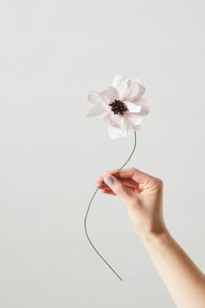 PAPER FLOWER, DAISY, PURPLE