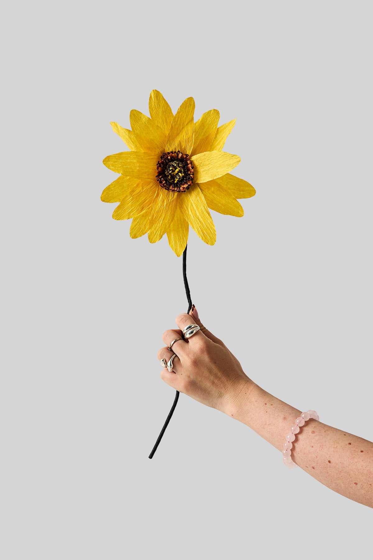 PAPER FLOWER, SUNFLOWER, YELLOW