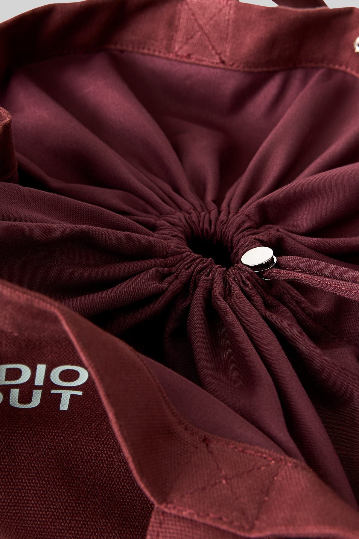 TOTE BAG, BORDEAUX/MINT