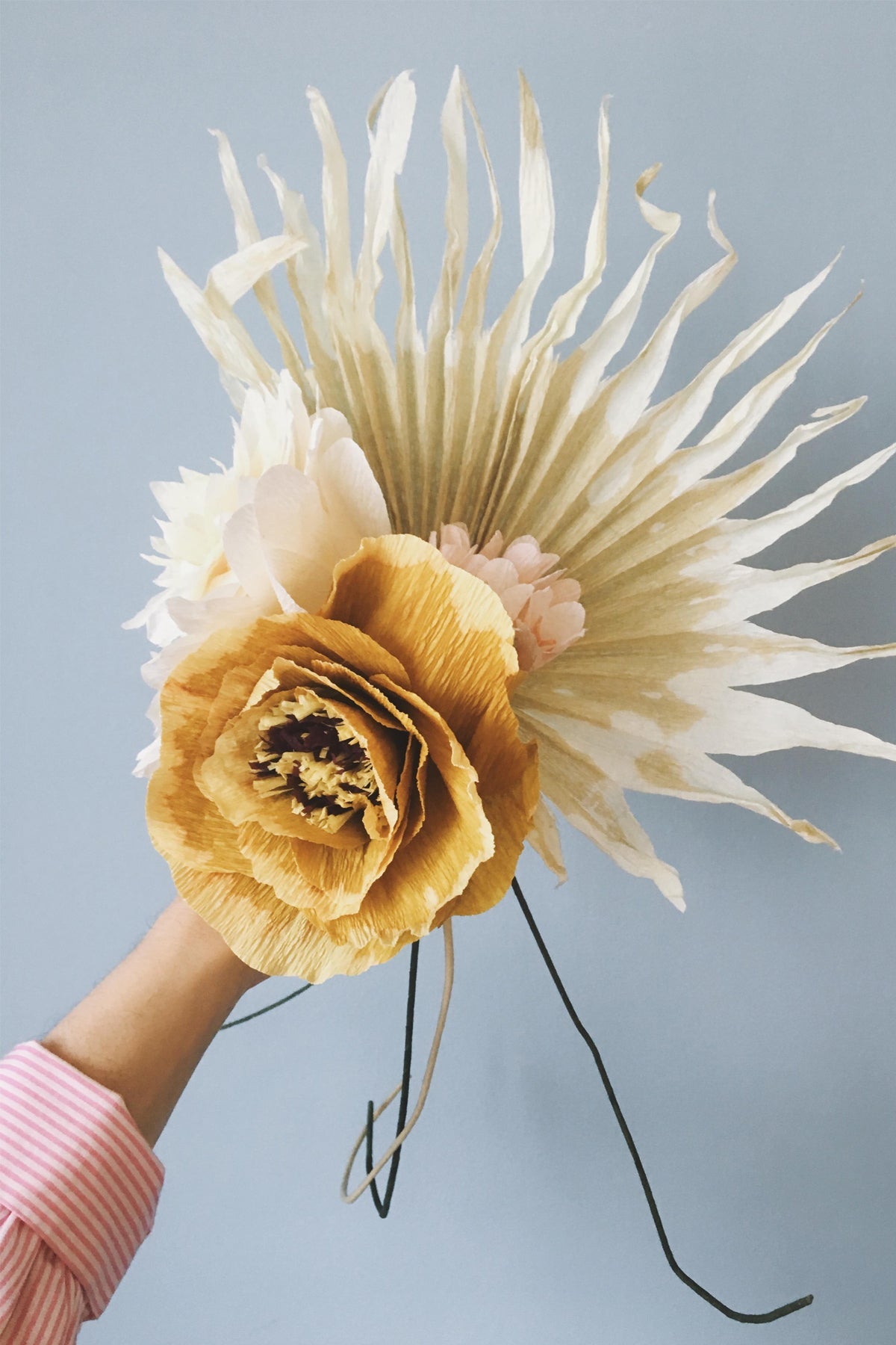 PAPER FLOWER, MORNING GLORY, ROSE